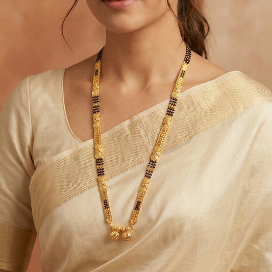 Utsav 24K Real Gold Plated 36-Inch Mangalsutra | Mang_705