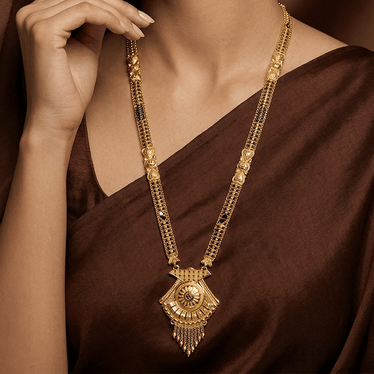 Utsav 24K Real Gold Plated 30-Inch Mangalsutra | Mang_702
