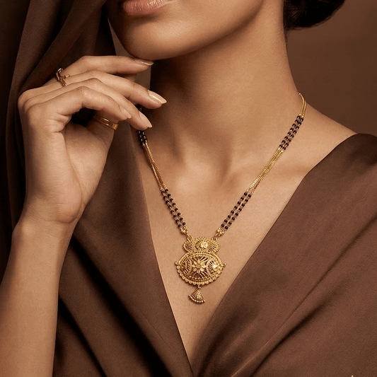 Utsav 24K Real Gold Plated 30-Inch Mangalsutra | Mang_707