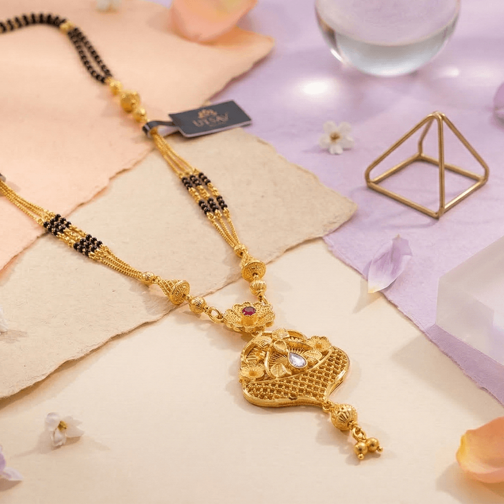 Utsav 24K Real Gold Plated 30-Inch Mangalsutra | Mang_704
