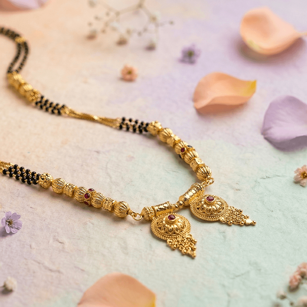 Utsav 24K Real Gold Plated 30-Inch Mangalsutra | Mang_703