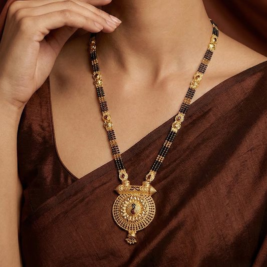 Utsav 24K Real Gold Plated 36-Inch Mangalsutra  | Mang_706