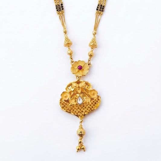 Utsav 24K Real Gold Plated 30-Inch Mangalsutra | Mang_704