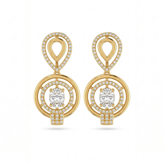 Utsav 24K Real Gold Plated Earring | Ear_901