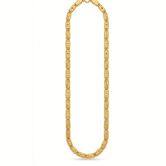 Utsav 24K Real Gold Plated Men's Chain | M_Cha_405