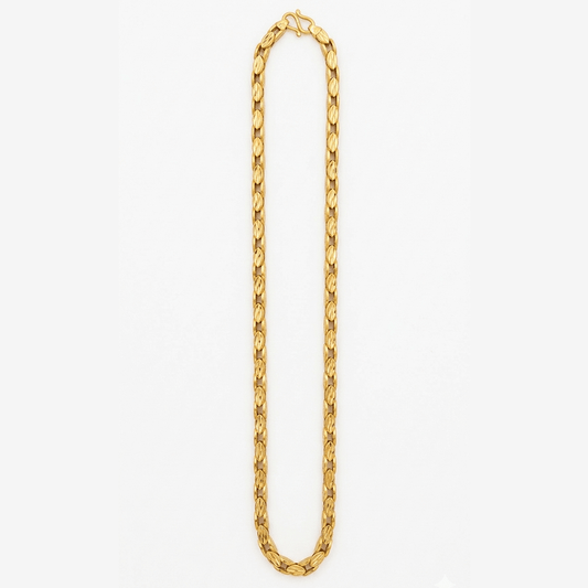 Utsav 24K Real Gold Plated Men's Chain | M_Cha_402